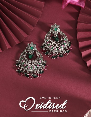 Oxidised Earrings