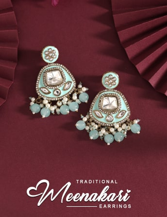Meenakari Earrings