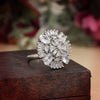 Silver Color American Diamond Finger Ring (ADR569SLV)