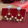 Gray Color Amrapali Earrings (AMPE405GRY)