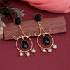 Black Color Amrapali Earrings (AMPE414BLK)