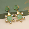 Pista Green Color Amrapali Earrings (AMPE424PGRN)