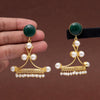 Green Color Amrapali Earrings (AMPE425GRN)