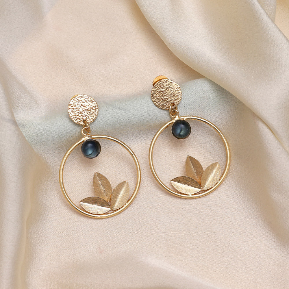 Indigo Blue Color Amrapali Earrings