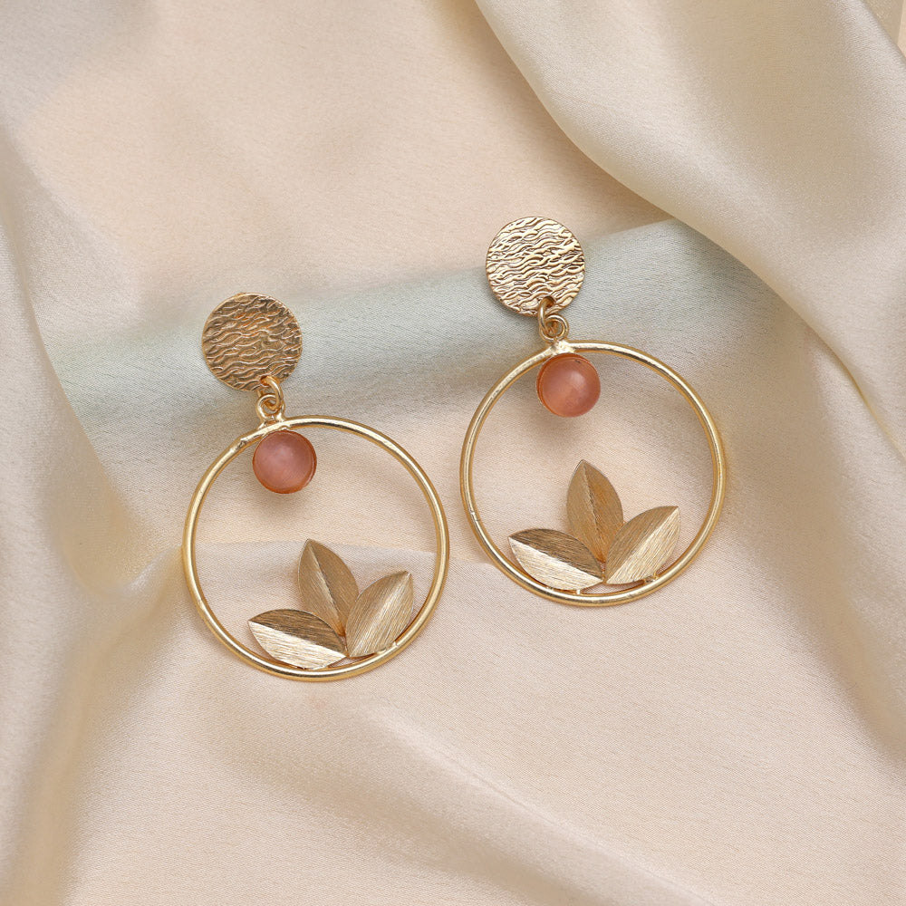 Cotton Candy Pink Color Amrapali Earrings