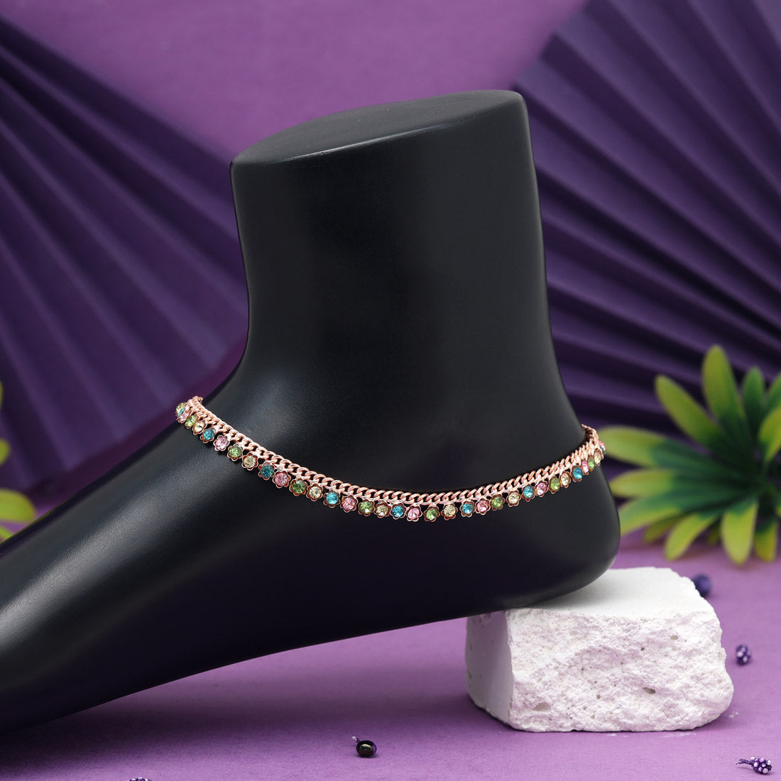 Multi Color Anklets
