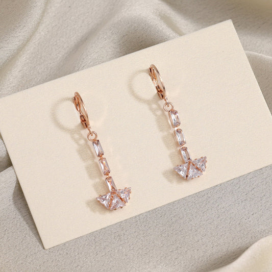 Stunning Detail In Every Pair Of White Color Antique Stone Earrings