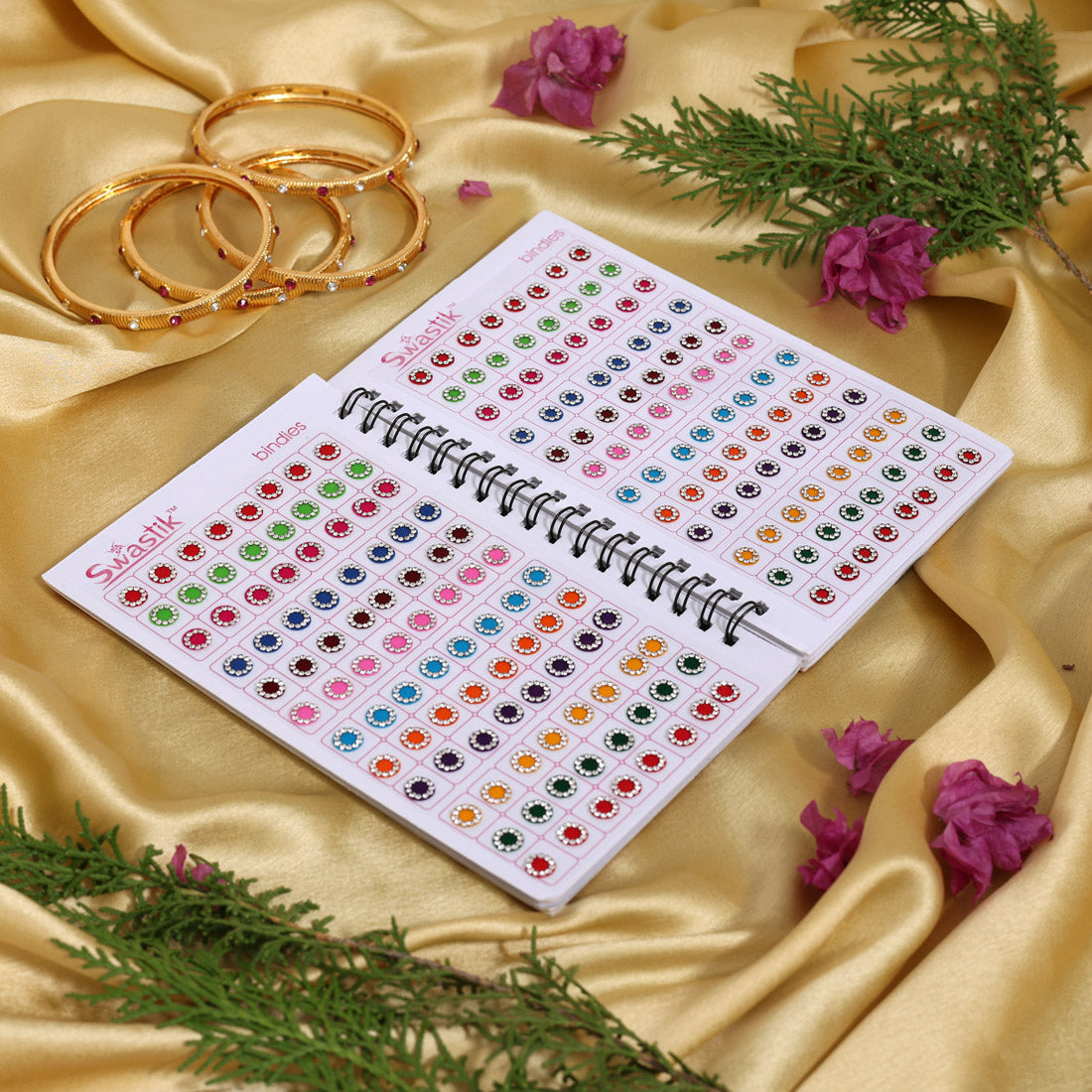 Assorted Color Bindi Book For Women & Girls- Total Pieces- 960 (BND253CMB)