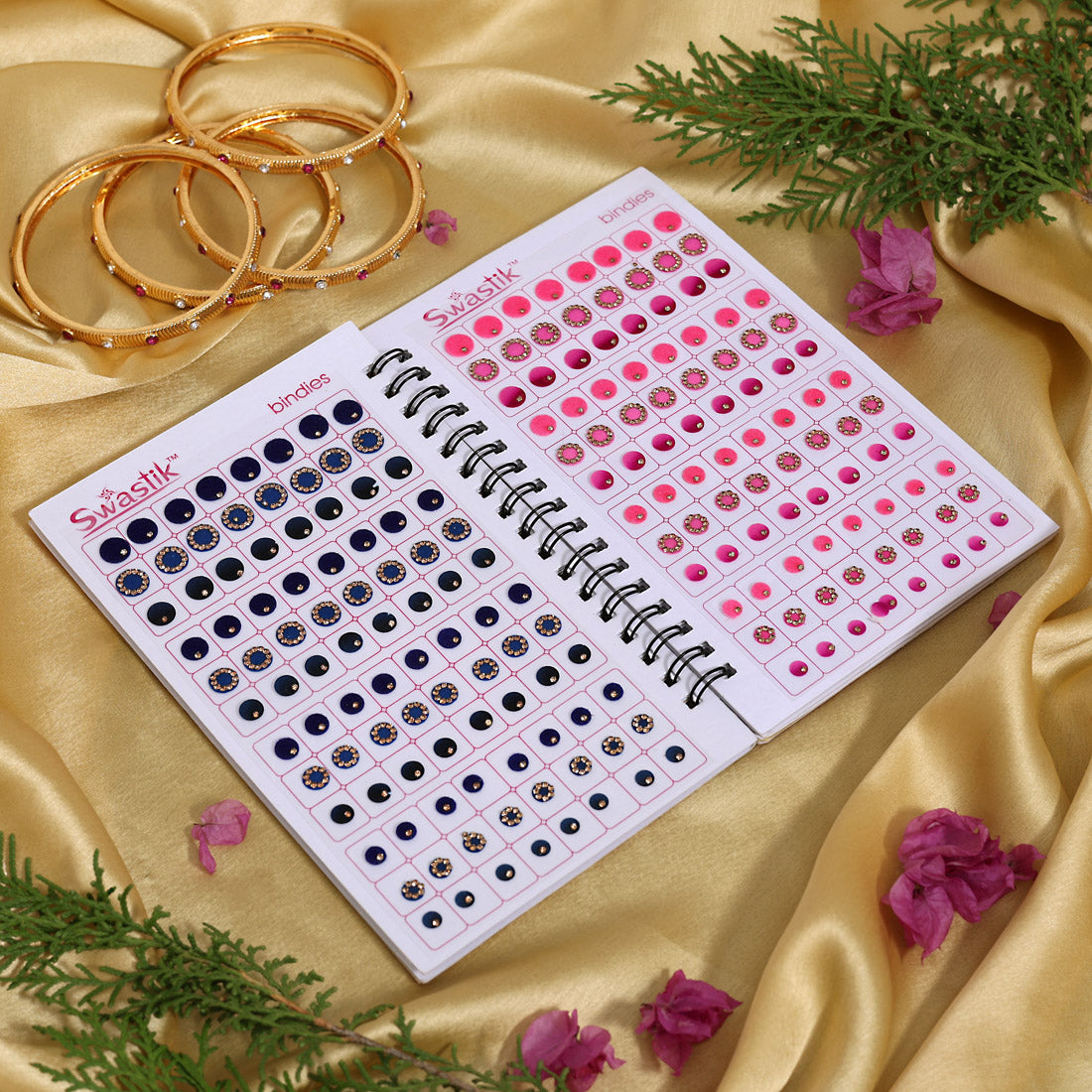 Assorted Color Bindi Book For Women & Girls- Total Pieces- 960 (BND256CMB)