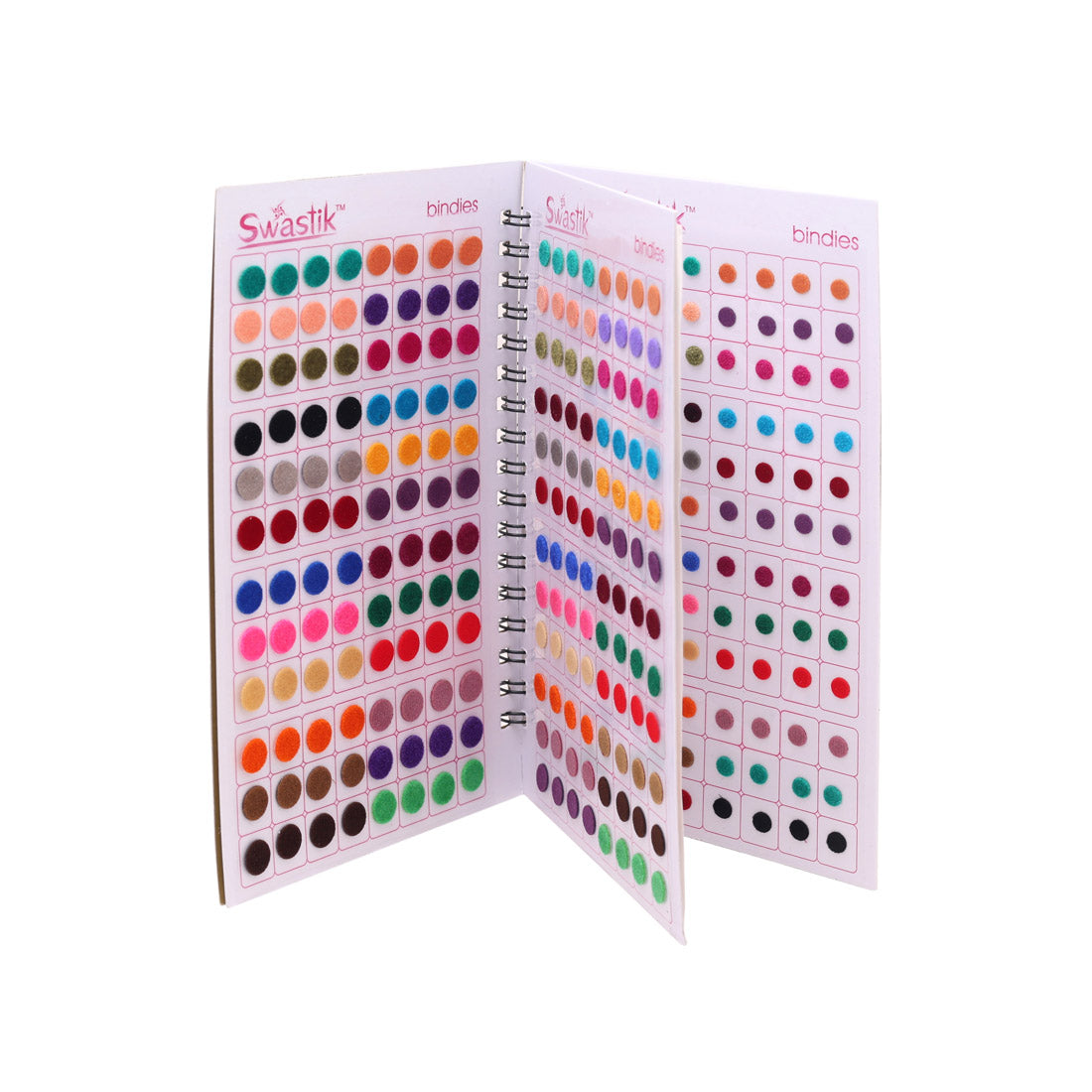 Assorted Color Bindi Book For Women & Girls- Total Pieces- 576 (BND257CMB)