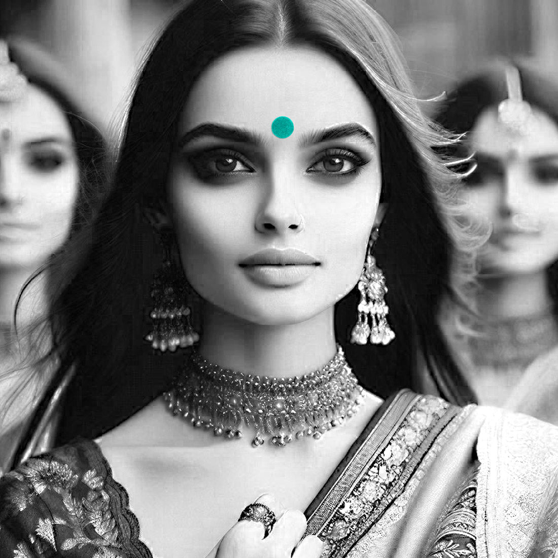 Assorted Color Plain Bindi Book For Women & Girls- Total Pieces- 576 (BND267CMB)