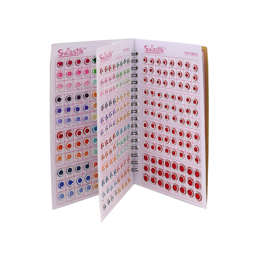 Assorted Color Bindi Book For Women & Girls- Total Pieces- 576