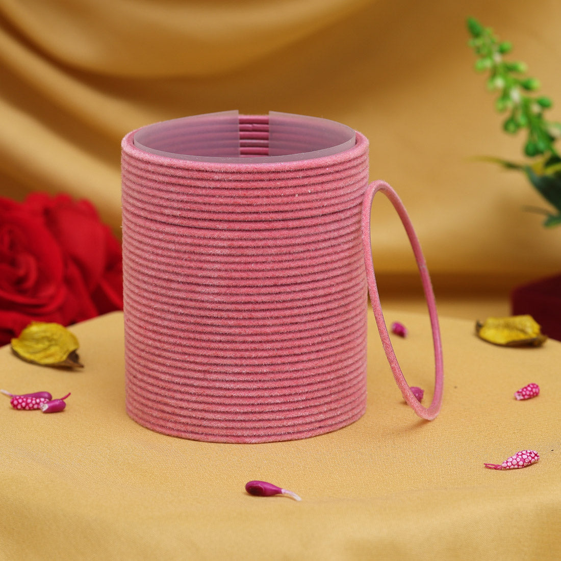 Light Gajari Color 2 Set Of Fashion Bangles Combo Size: 2.10 (FB286CMB)