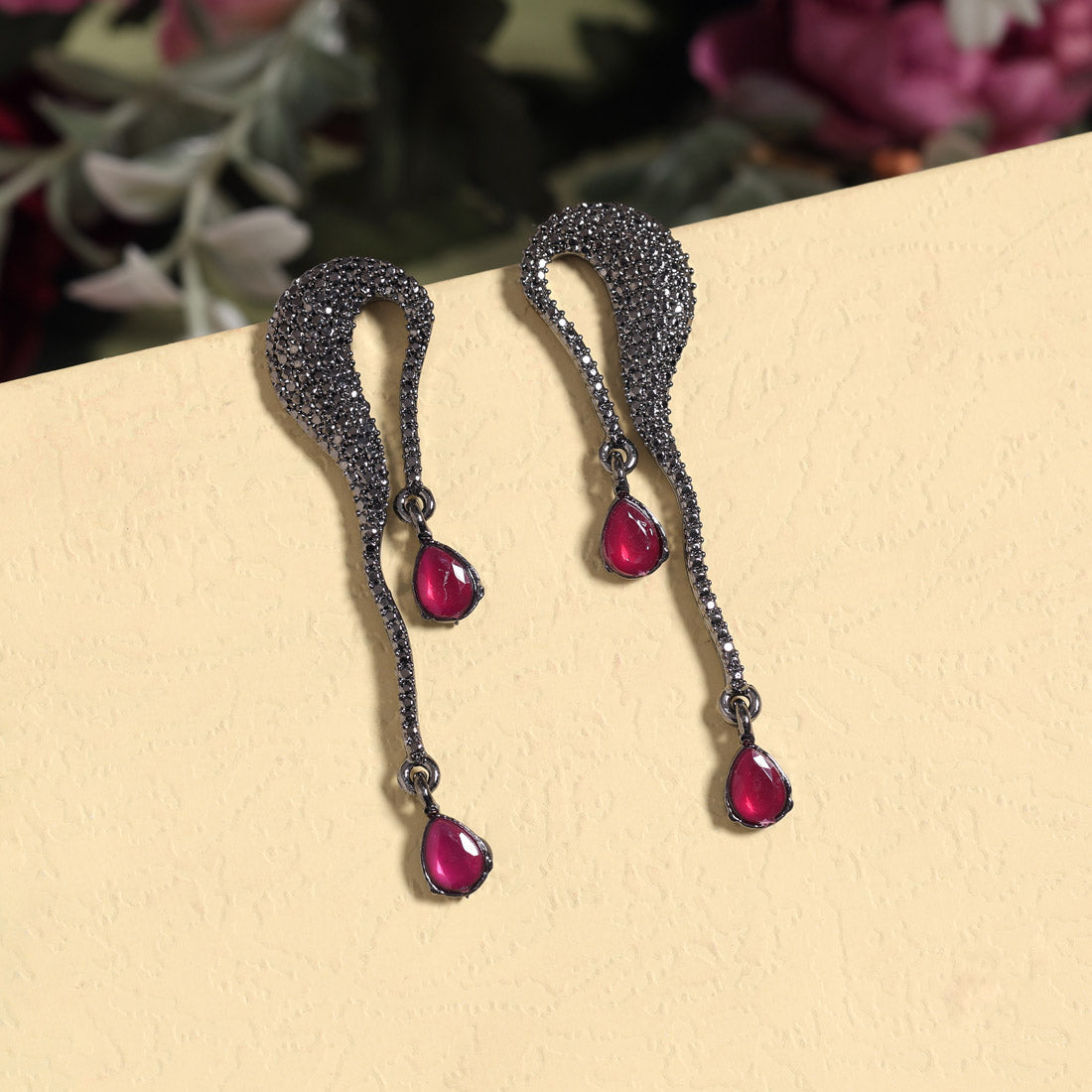 Assorted Color 13 Pairs Of Fashion Earrings