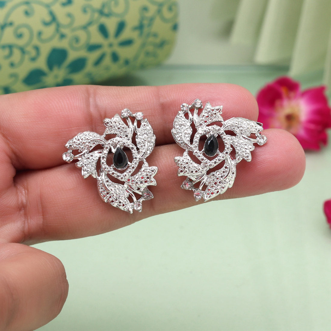12 Stylish Fashion Earrings in Assorted Colors