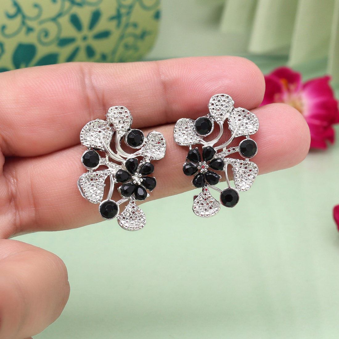 12-Pair Assorted Color Fashion Earrings for Every Look