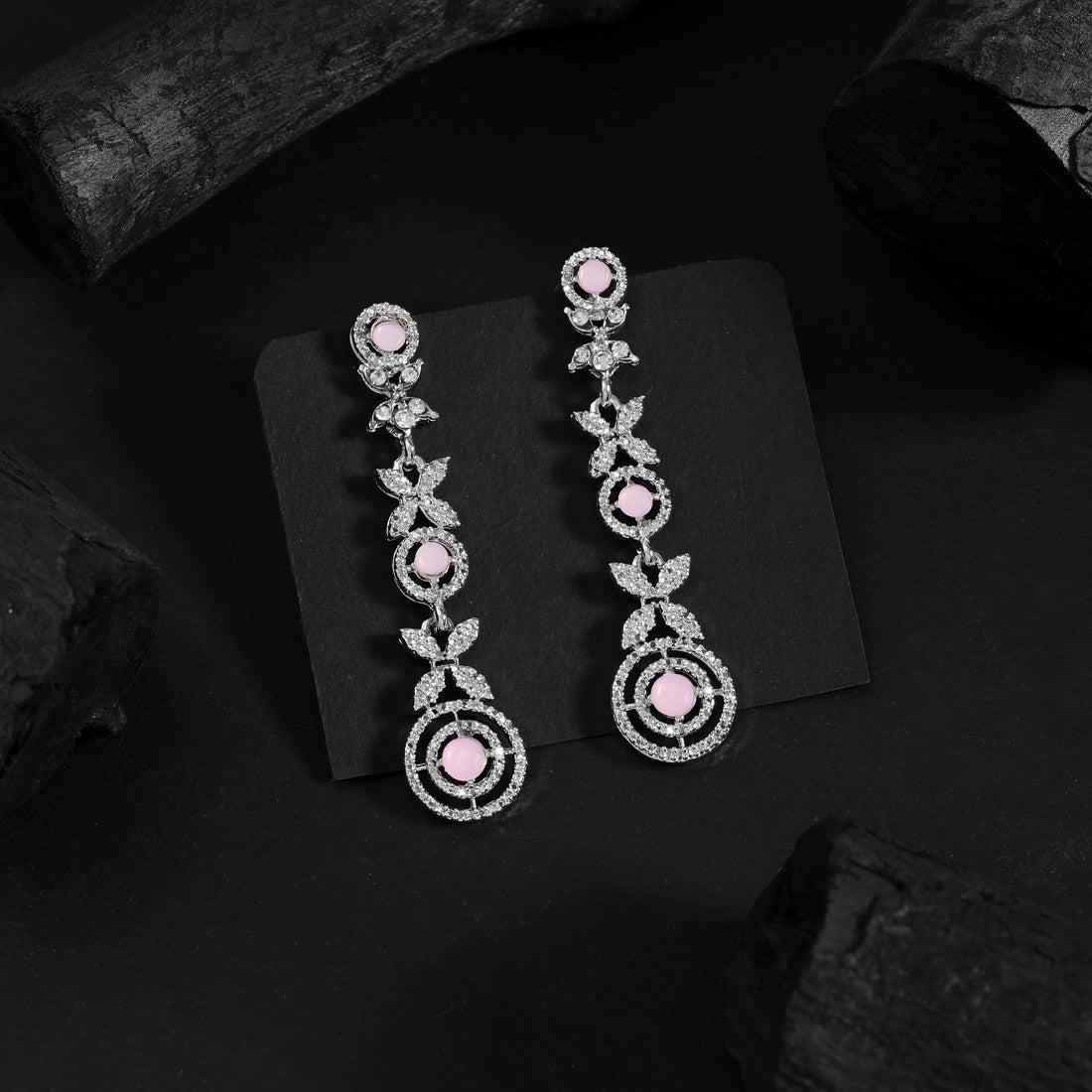 Cool Blue Color Fashion Earrings
