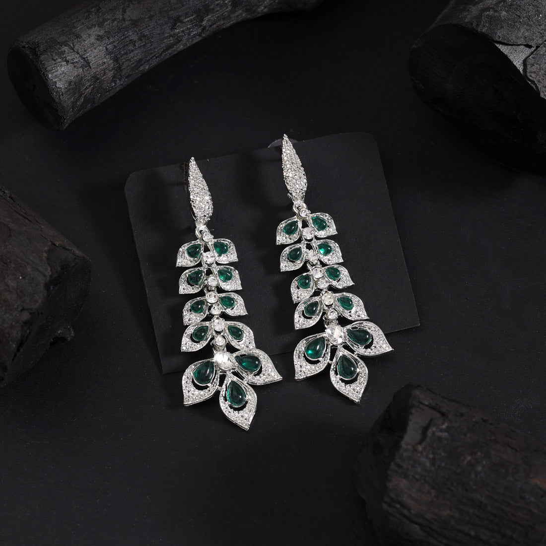 Oceanic Blue Color Fashion Earrings