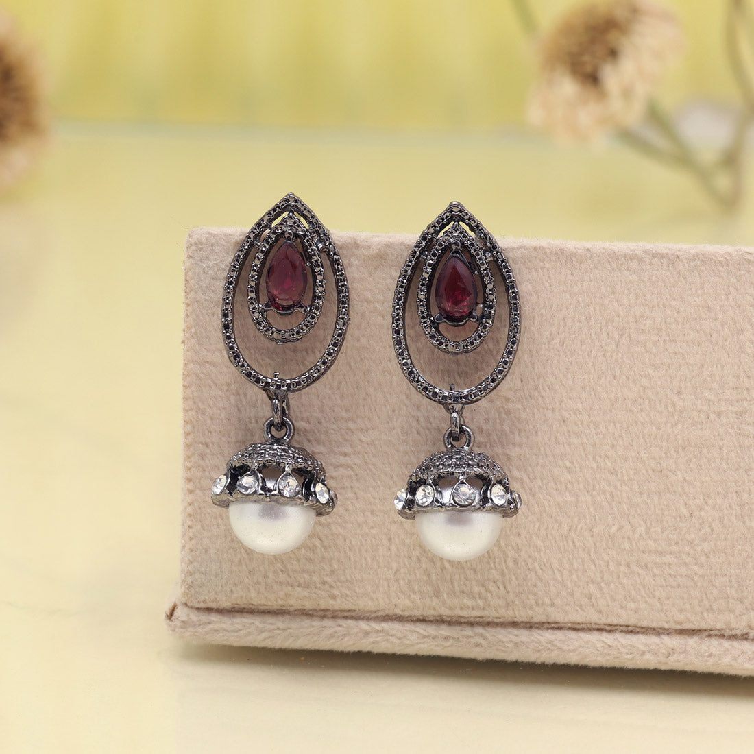 Citrus Orange Color Fashion Earrings