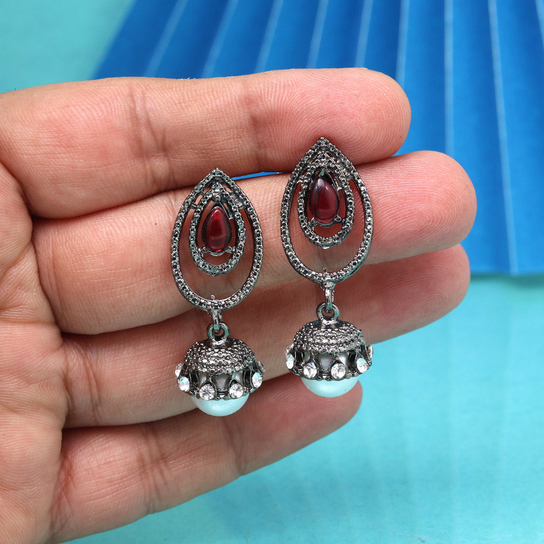 Citrus Orange Color Fashion Earrings