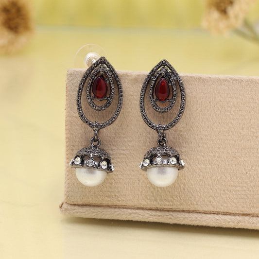 Citrus Orange Color Fashion Earrings