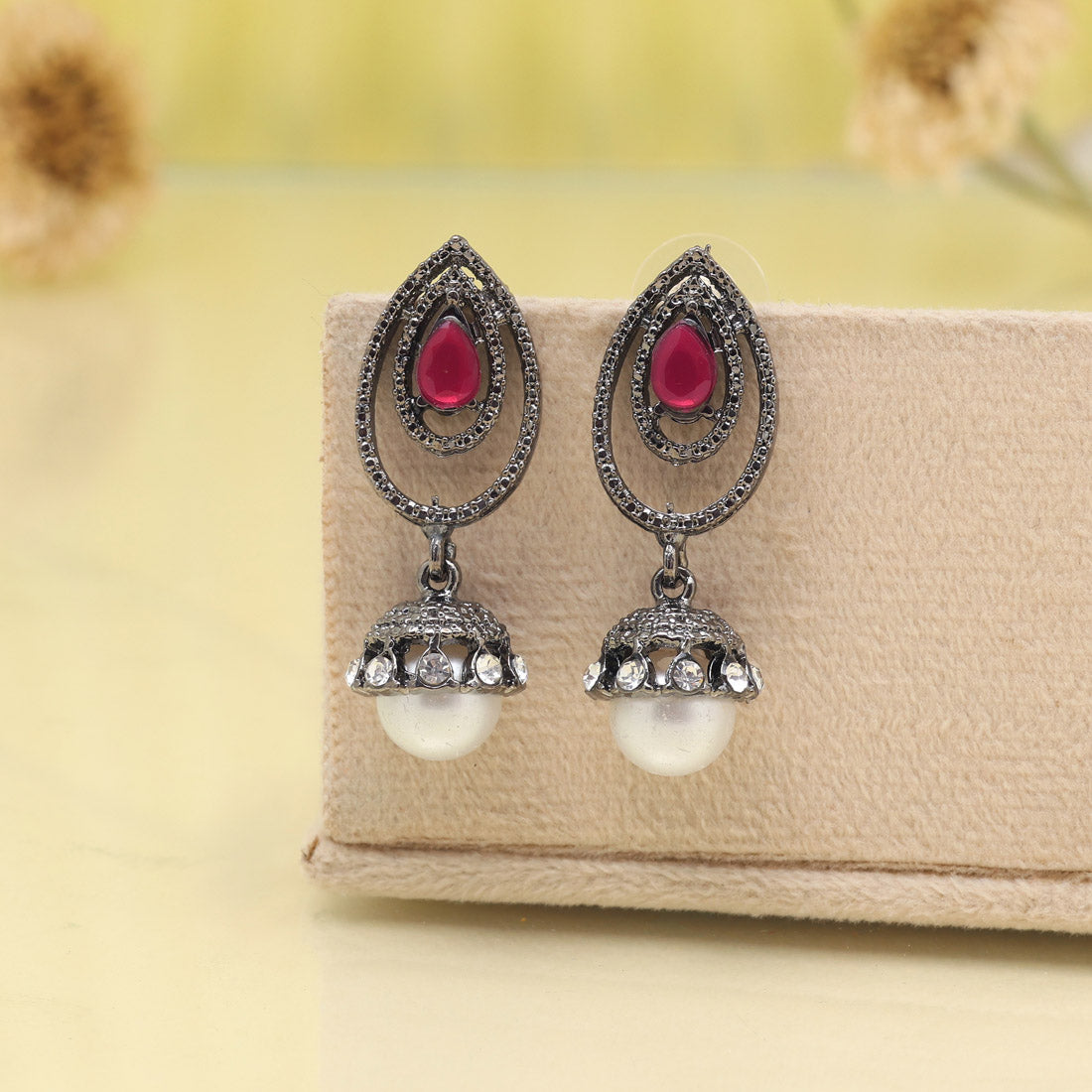 Citrus Orange Color Fashion Earrings