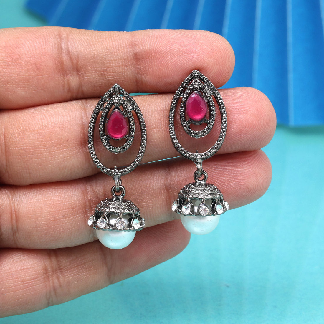 Citrus Orange Color Fashion Earrings