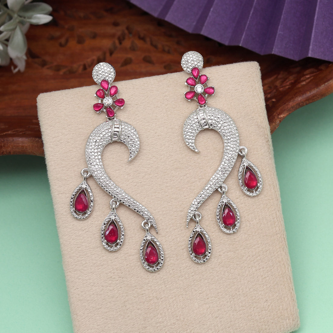 Royal Rani Color Fashion Earrings