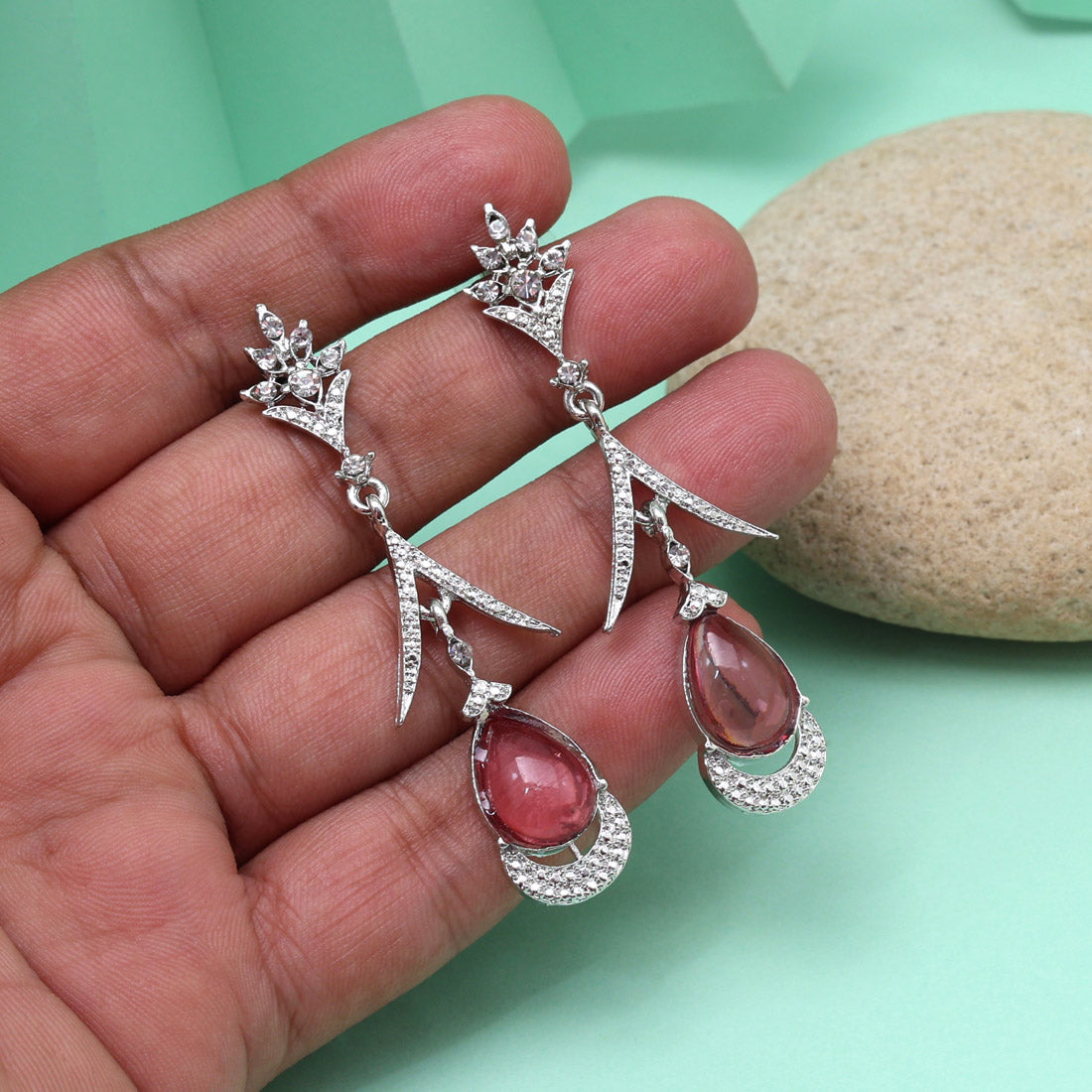 Pink Color Fashion Earrings To Brighten Up Your Daily Look