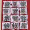 Assorted Color 12 Pairs Of Oxidised Earrings (GSE1186CMB)