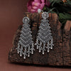 Silver Color Oxidised Earrings (GSE2879SLV)