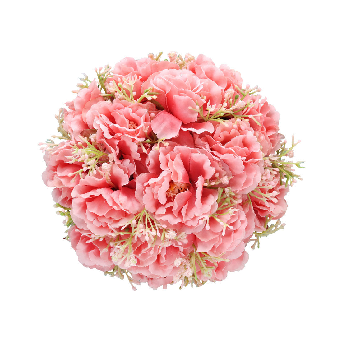 Pink Color Rose Flower Hair juda//Bun (HRP211PNK)