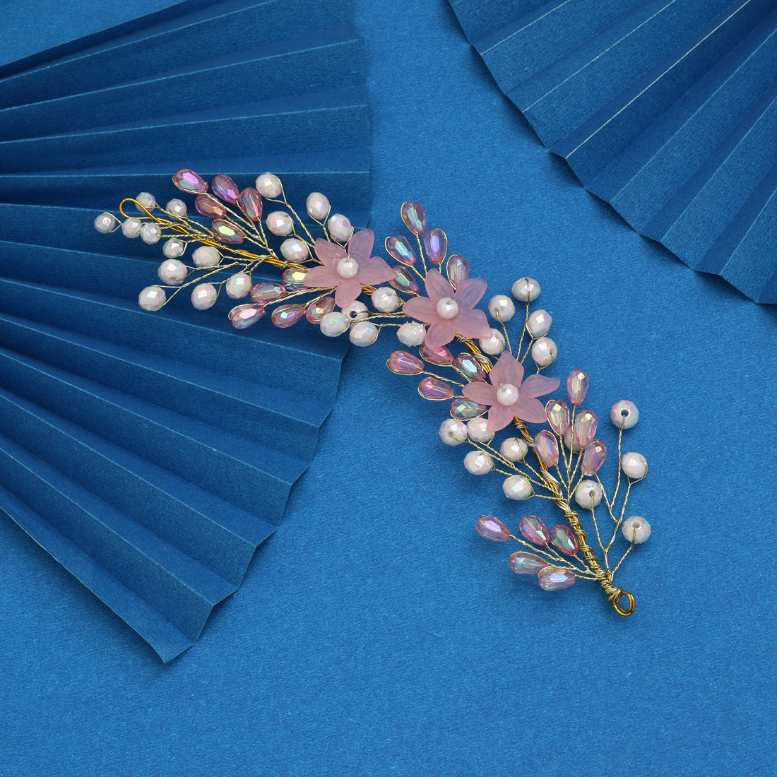 Assorted Color And Design 3 Pieces Of Hair Brooch