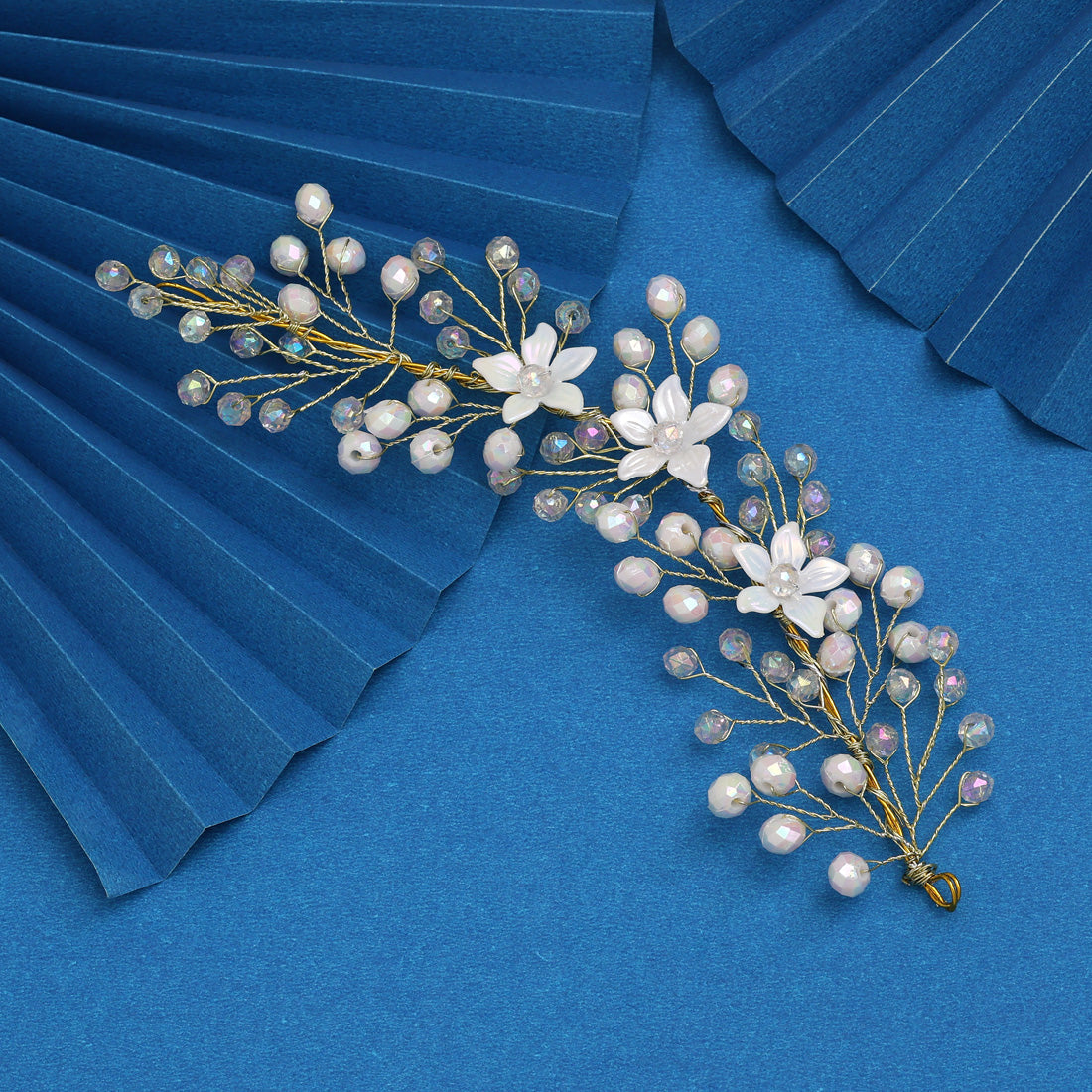 Assorted Color And Design 3 Pieces Of Hair Brooch Pack