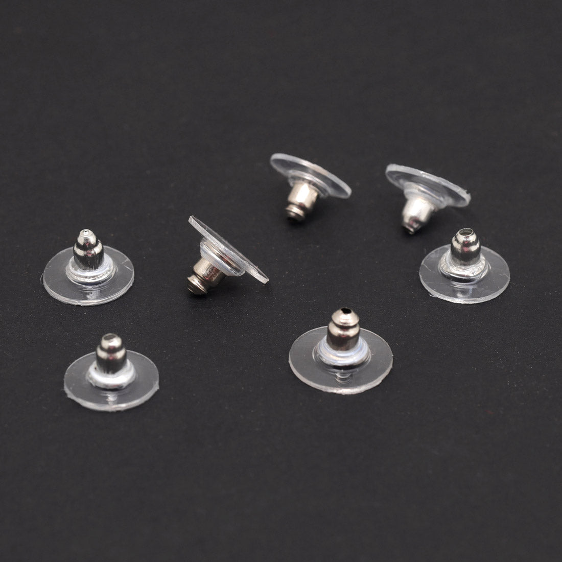 Silver Jewellery Raw Material (Earrings Push Back 50 Pairs)
