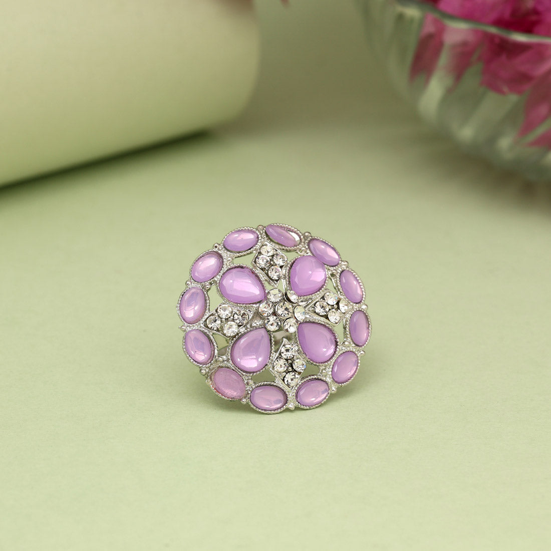 Multi Color Combo of 11 Pieces Of Finger Rings (KBSRCMB229)