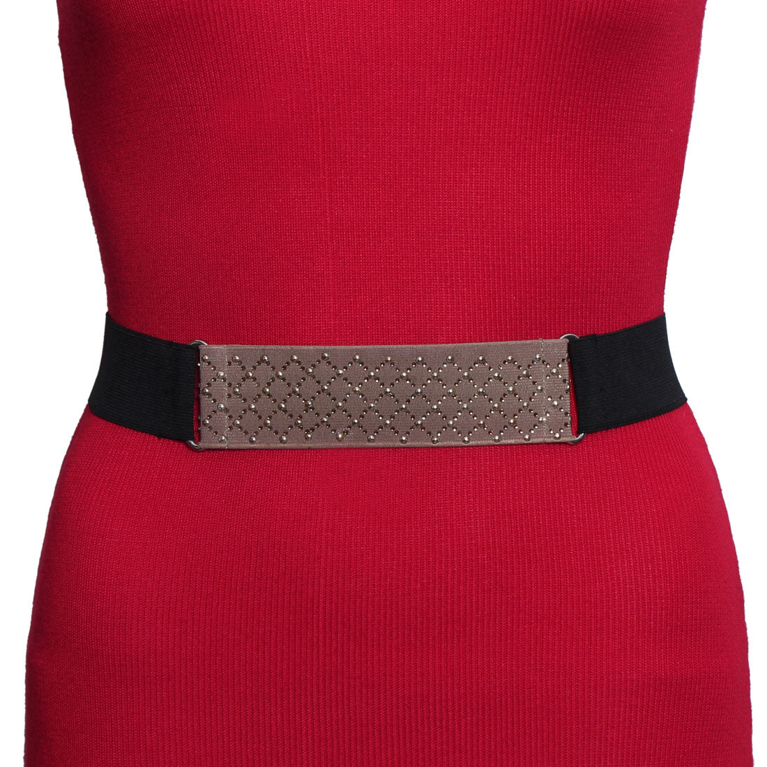 Assorted Color Combo Of 6 Pieces Elastic Waist Belt (Kamarband) For Women//Girls (KMBND101CMB)
