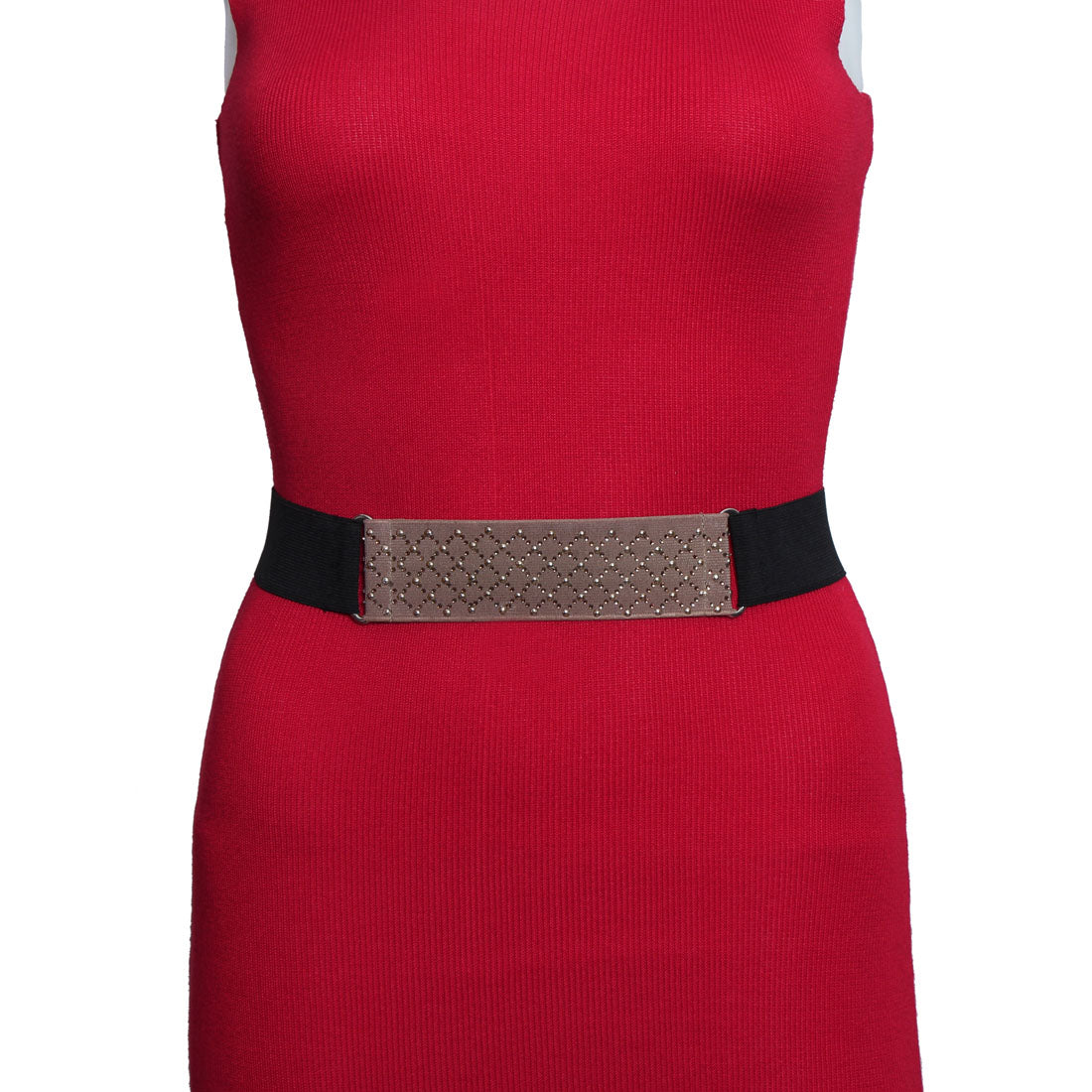 Assorted Color Combo Of 6 Pieces Elastic Waist Belt (Kamarband) For Women//Girls (KMBND101CMB)
