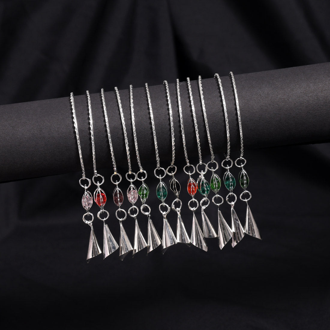 Multi Color 1 Set Of Kids Bangle Size: 1.14 (PLKB875MLT-1.14)