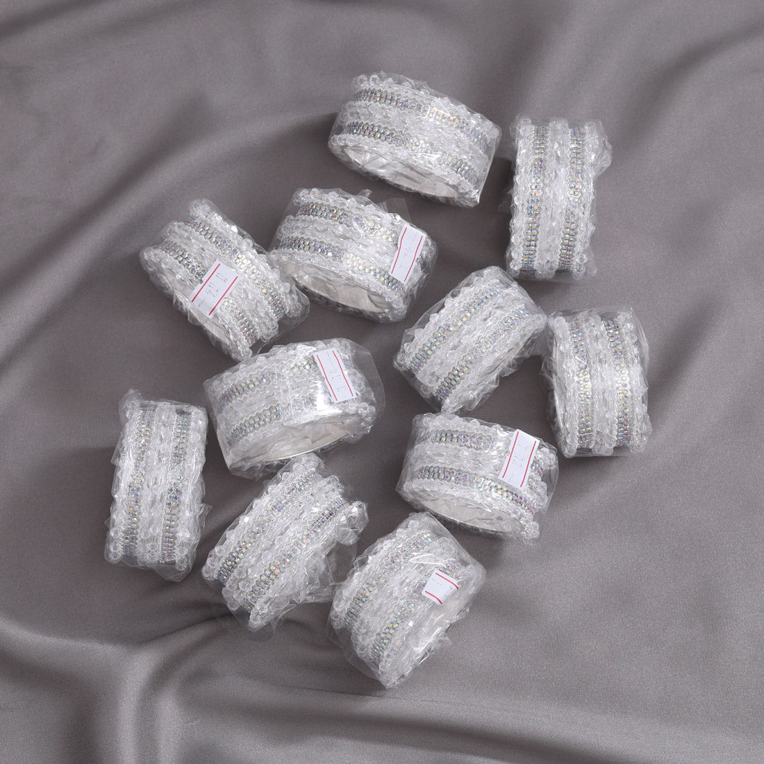 Silver Color 11 Set Of Kids Bangles Combo Size(4 Set Of 1.12, 3 Set Of 1.14, 4 Set Of 2.0) (PLKBCMB667)