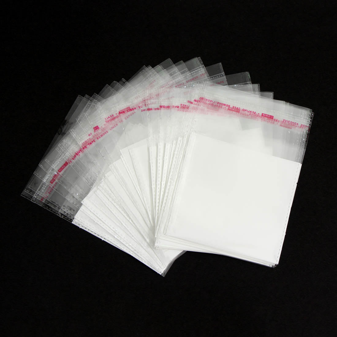 Transparent Self Adhesive Resealable Plastic Jewellery Pouch (Bag) (PTB140CMB)
