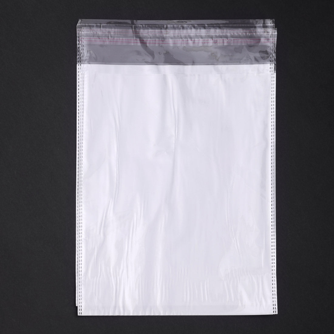 White Color 180 Pieces Of Transparent Self Adhesive Resealable Plastic Jewellery Pouch (Bag)