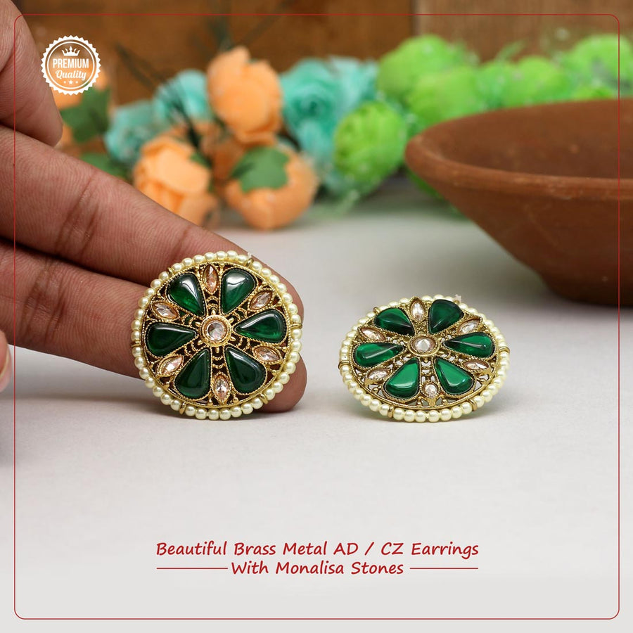 Antique American Diamond Earrings (ADE245)