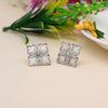 White Color Stone Earrings (ADE527WHT)