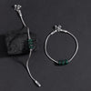 Green Color Oxidised Anklets (ANK1096GRN)