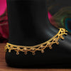 Gold Color Rhinestone Anklets (ANK952GLD)