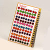 Multicolor Stone Bindi Book For Women & Girls- Total Pieces- 576(BND125CMB)