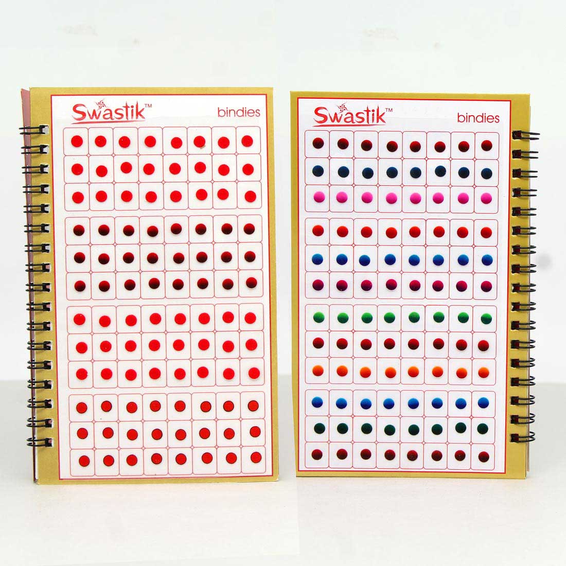 Assorted Color Multicolor Velvet Bindi Book For Women & Girls- Total Pieces- 960 (BND143CMB)