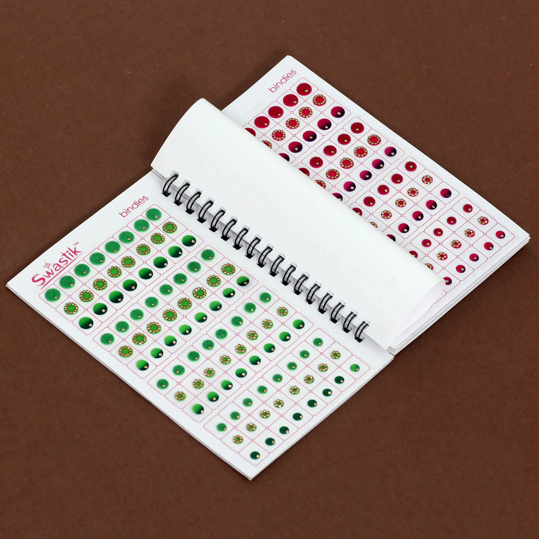 Multicolor Velvet Bindi Book For Women & Girls- Total Pieces- 960 (BND169CMB)