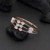 Rose Gold Assorted Color And Design Moon Stone Kids Bracelets Combo Of 4 Pieces (CRTB126CMB)